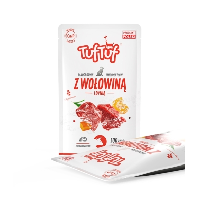 TufTuf 100g mielonka wołowina z dynią